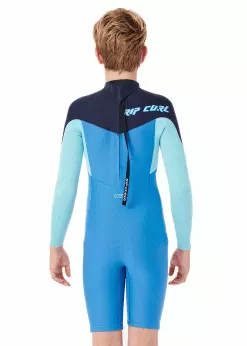 Rip Curl Boys Dawn Patrol 2/2mm Long Sleeve Back Zip Spring Suit -Wetsuit Shop 111BSP 0070 rip curl boys dawn patrol 2 2mm back zip steamer wetsuit 2
