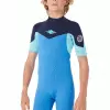 Rip Curl Boys Dawn Patrol 2/2mm Back Zip Spring Suit 2 Rip Curl Boys Dawn Patrol 2/2mm Back Zip Spring Suit -Wetsuit Shop 112BSP 0070 Rip Curl Boys Dawn Patrol 22mm Back Zip Spring Suit 2