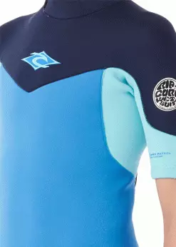 Rip Curl Boys Dawn Patrol 2/2mm Back Zip Spring Suit -Wetsuit Shop 112BSP 0070 Rip Curl Boys Dawn Patrol 22mm Back Zip Spring Suit 5