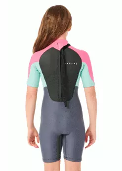 Rip Curl Girls Omega 1.5mm Back Zip Spring Suit -Wetsuit Shop 113BSP 0020 rip curl girls omega 3 2mm back zip spring suit 3