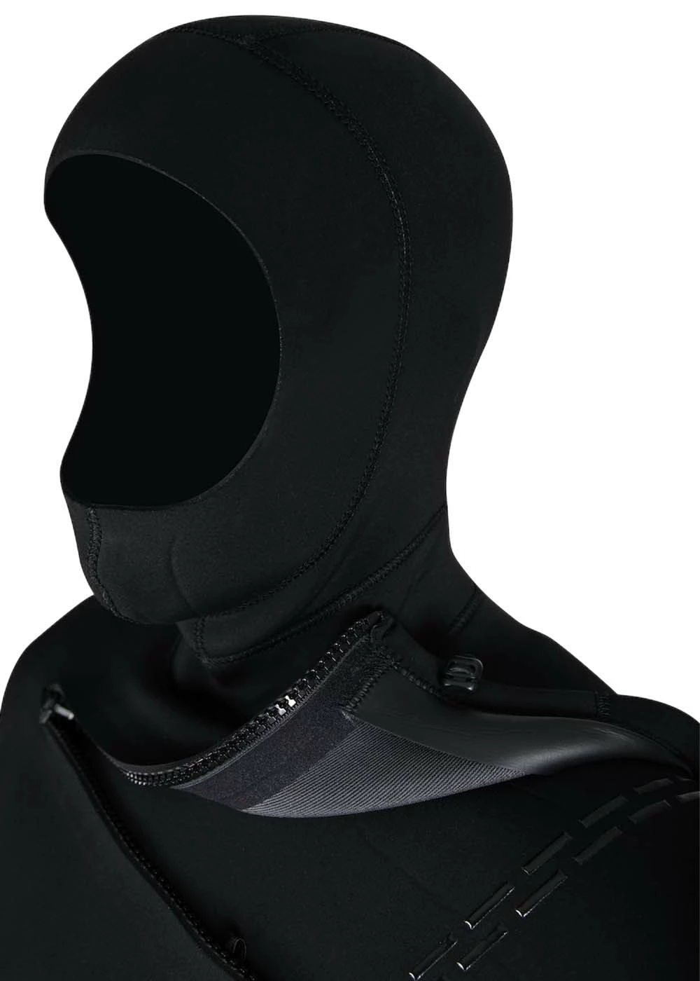 Shark Eyes Hybrid 4mm Hooded Chest Zip Steamer 7 Shark Eyes Hybrid 4mm Hooded Chest Zip Steamer - Image 5