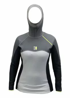 Enth Degree Womens Nekton Hooded Long Sleeve Thermal Top