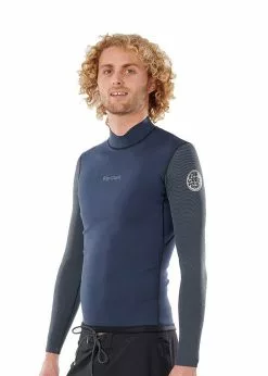 Rip Curl Mens Dawn Patrol Rev 1.5 Eco Neoprene Top -Wetsuit Shop 36