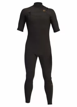 Billabong Mens 202 Revolution Chest Zip Short Sleeve Wetsuit Steamer