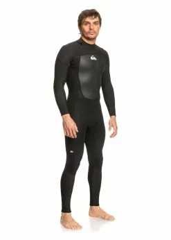 Quiksilver Mens Prologue 3/2mm Back Zip Steamer Wetsuit -Wetsuit Shop 4 f75df438 6917 436d 95c4 782d90b5101f