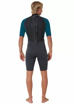 ONeill O'Neill Mens Reactor 2 2mm Back Zip Short Sleeve Spring Suit -Wetsuit Shop 5041OA 8G74 O Neill Mens Reactor 2 2mm Back Zip Short Sleeve Spring Suit 3