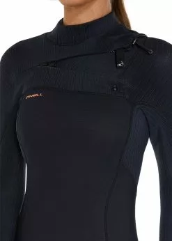 ONeill O'Neill Womens Hyperfreak 4/3+mm Chest Zip Steamer Wetsuit -Wetsuit Shop 5349OA2 A00 oneill womens hyperfreak 4 3 mm chest zip steamer wetsuit 1 5