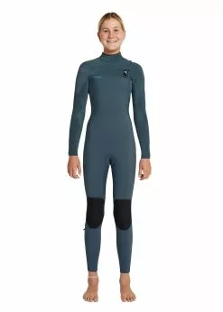 ONeill O'Neill Girls Hyperfreak 3/2+mm Chest Zip Steamer Wetsuit