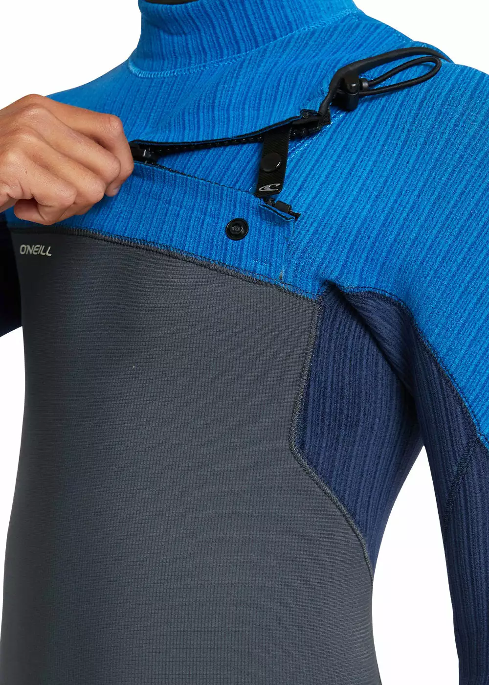 ONeill O'Neill Boys Hyperfreak 4/3+mm Chest Zip Steamer Wetsuit 4 ONeill O'Neill Boys Hyperfreak 4/3+mm Chest Zip Steamer Wetsuit - Image 2