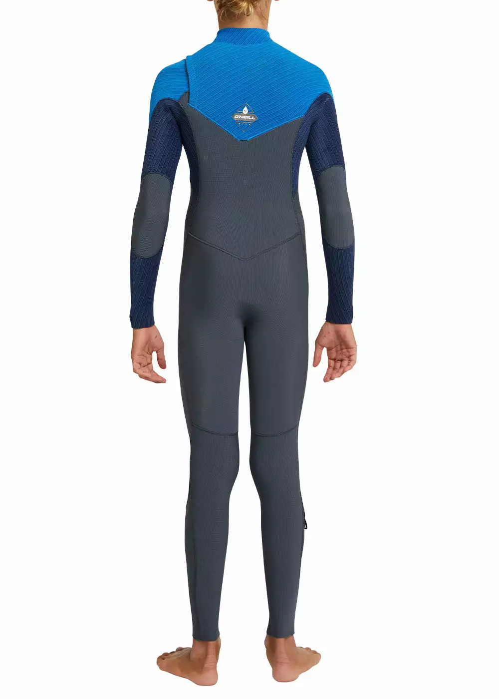 ONeill O'Neill Boys Hyperfreak 4/3+mm Chest Zip Steamer Wetsuit 8 ONeill O'Neill Boys Hyperfreak 4/3+mm Chest Zip Steamer Wetsuit - Image 6