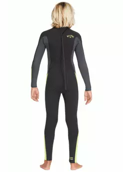 Billabong Boys Absolute 3/2mm Back Zip GBS Steamer Wetsuit -Wetsuit Shop ABBW100126 NGN billabong boys absolute 3 2mm back zip gbs steamer wetsuit 2