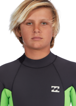 Billabong Boys Absolute 4/3mm Back Zip GBS Steamer Wetsuit -Wetsuit Shop ABBW100127 NGN billabong boys absolute 4 3mm back zip gbs steamer wetsuit5