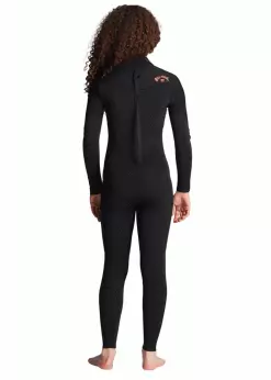 Billabong Teen Girls Synergy 3/2mm Back Zip Steamer Wetsuit -Wetsuit Shop ABGW100106 KYH6 billabong teen girls synergy 3 2mm back zip steamer wetsuit 2