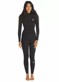 Billabong Womens Synergy 4/3mm Back Zip Steamer Wetsuit