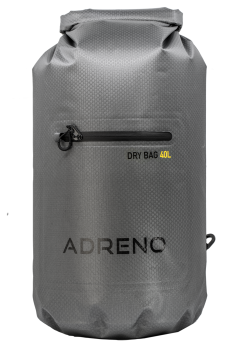 Adreno Dry Bag With Zip 40L -Wetsuit Shop AD DB 001 GY 40L 1
