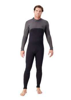 Adreno Mens Surge 3/2mm Back Zip Steamer Wetsuit