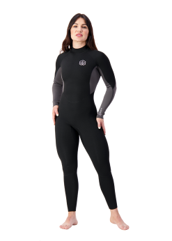 Adreno Womens Surge 3/2mm Back Zip Steamer Wetsuit