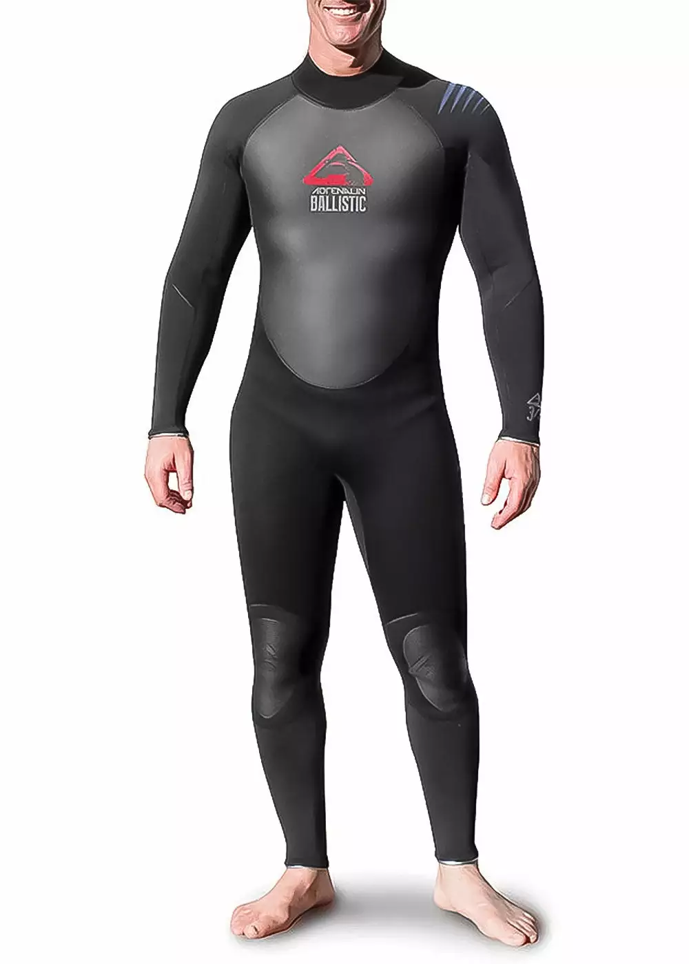 Adrenalin Mens Ballistic Batwing 4/3mm Steamer Wetsuit 3 Adrenalin Mens Ballistic Batwing 4/3mm Steamer Wetsuit