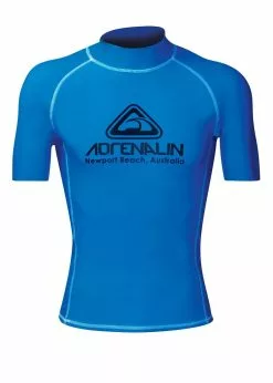 Adrenalin High Visibility Short Sleeve Adult Rash Guard