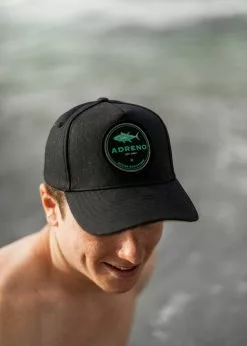 Adreno Neilsen Snapback Cap - Woven Tuna Badge 15 Adreno Neilsen Snapback Cap - Woven Tuna Badge -Wetsuit Shop Adreno Neilsen Snapback Cap Woven Tuna Badge