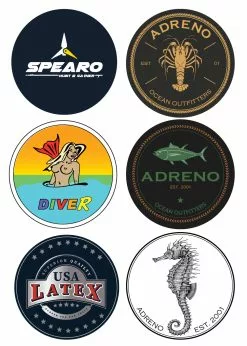 Adreno Badge Sticker Sheet