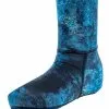 Aropec Azul 2mm Dive Socks 2 Aropec Azul 2mm Dive Socks -Wetsuit Shop Aropec 2mm Camo Dive Sock Blue