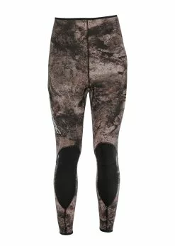 Aropec Latte 5mm 2 Piece Spearfishing Wetsuit -Wetsuit Shop Aropec Camo 5mm 2 Piece Spearfishing Suit Brown 2