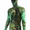 Aropec Verde Lycra Hooded Rash Guard -Wetsuit Shop Aropec Lycra Spearfish Hood Rash Guard