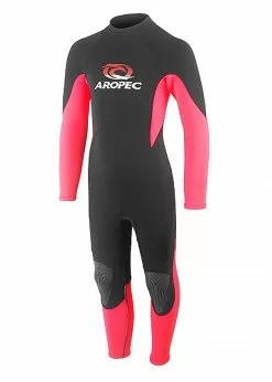 Aropec Youth 2mm Pink Steamer Wetsuit