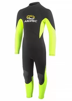 Aropec Youth 2mm Neon Yellow Steamer Wetsuit