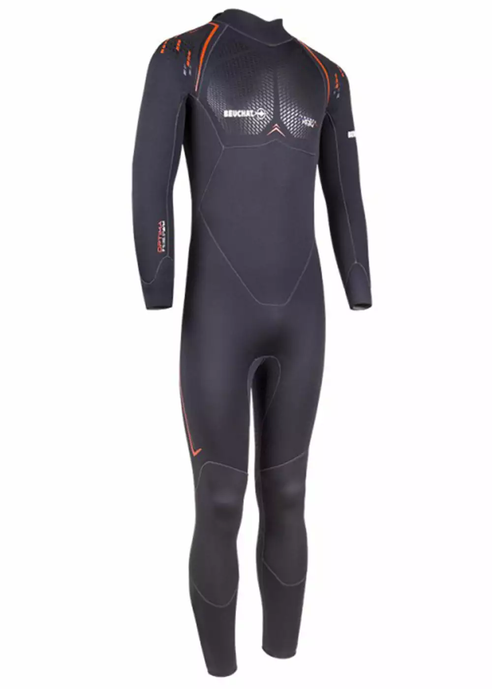Beuchat Mens Optima 5mm Scuba Diving Wetsuit 4 Beuchat Mens Optima 5mm Scuba Diving Wetsuit - Image 2