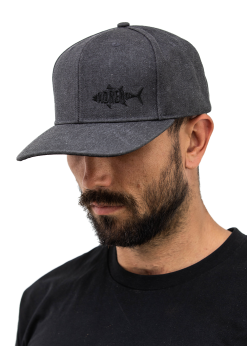 Adreno Bonza Snapback Cap -Wetsuit Shop BON 01 D04 GY Bonza Snapback Cap2