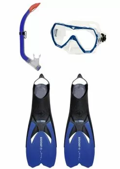 Beuchat Blue Jetta Snorkelling Set