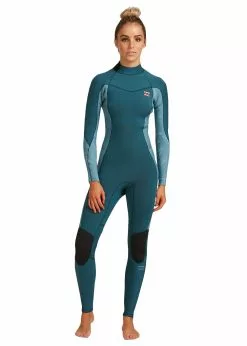 Billabong 302 Womens Synergy Back Zip Flatlock Steamer