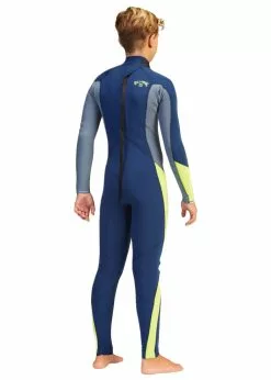 Billabong Boys 302 Absolute Back Zip Steamer Wetsuit -Wetsuit Shop Billabong Boys 302 Absolute Back Zip Steamer Wetsuit 2