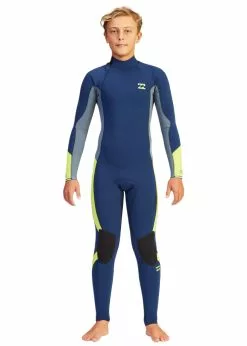Billabong Boys 302 Absolute Back Zip Steamer Wetsuit