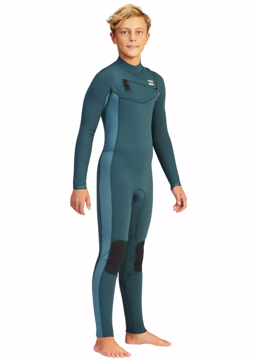 Billabong Boys 302 Revolution Chest Zip Steamer Wetsuit 4 Billabong Boys 302 Revolution Chest Zip Steamer Wetsuit - Image 2