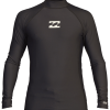Billabong Boys All Day Wave Performance Fit Long Sleeve Rash Guard