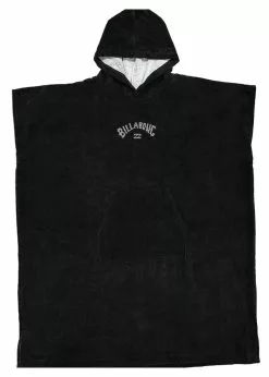 Billabong Boys Hooded Poncho Towel -Wetsuit Shop Billabong Boys Hooded Poncho Towel BLK 1