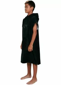 Billabong Boys Hooded Poncho Towel -Wetsuit Shop Billabong Boys Hooded Poncho Towel BLK 4