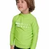 Billabong Groms Unions Relaxed Fit Long Sleeve Rash Guard -Wetsuit Shop Billabong Groms Unions Relaxed Fit Long Sleeve Rash Guard Green
