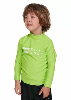 Billabong Groms Unions Relaxed Fit Long Sleeve Rash Guard
