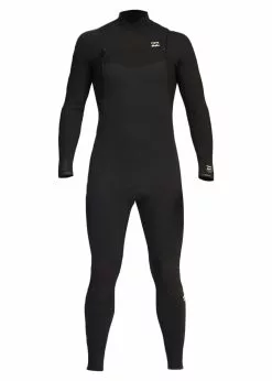 Billabong Mens 403 Furnace Comp Chest Zip Steamer Wetsuit