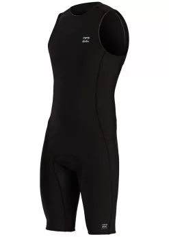 Billabong Mens Absolute Back Zip Short John Wetsuit