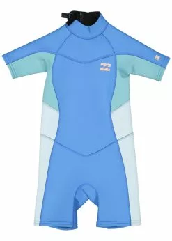 Billabong Toddler 202 Synergy Back Zip Short Sleeve Spring Suit