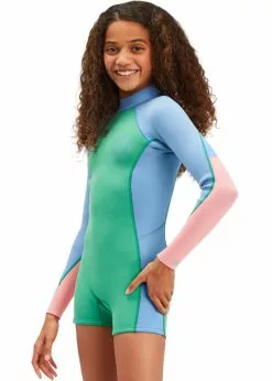 Billabong Teen 202 Spring Fever Long Sleeve Back Zip Spring Suit