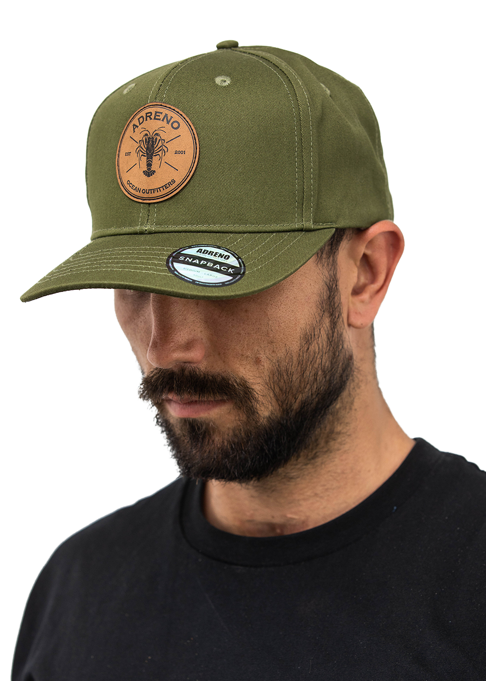 Adreno Bonza Snapback Cap - Leather Cray Badge 7 Adreno Bonza Snapback Cap - Leather Cray Badge - Image 5