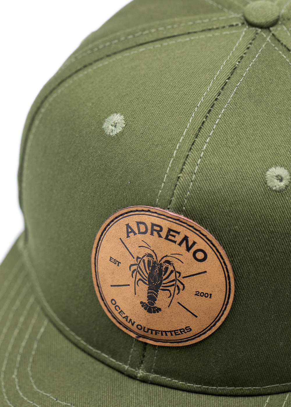 Adreno Bonza Snapback Cap - Leather Cray Badge 4 Adreno Bonza Snapback Cap - Leather Cray Badge - Image 2