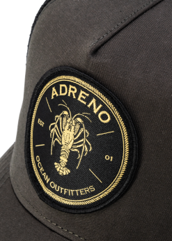 Adreno Cobber Snapback Trucker - Woven Cray Badge 8 Adreno Cobber Snapback Trucker - Woven Cray Badge -Wetsuit Shop COB 0304 B05 58 CH 3