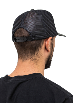 Adreno Cobber Snapback Trucker Cap - Embroidered Trident -Wetsuit Shop COB 0304 C01 GY Cobber Trucker2
